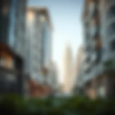 Street of Luxury: Modern Architecture on شارع حمدان View of شارع حمدان showcasing modern architecture and luxury storefronts