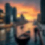 Exploring the Allure of Dubai Creek at Sunset Introduction