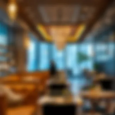 Stylish Decor in Business Bay Cafés Cozy café ambiance with stylish decor