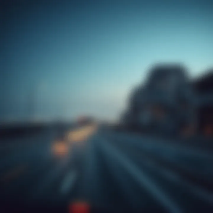 Highway connecting Ras Al Khaimah and Dubai