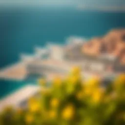 Stunning aerial view of Ras Al Khaimah coastline