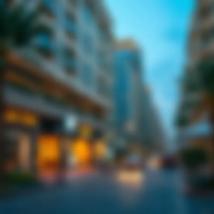 Vibrant Streetscape of Warsan 4 Vibrant streetscape of Warsan 4 reflecting lifestyle and living conditions