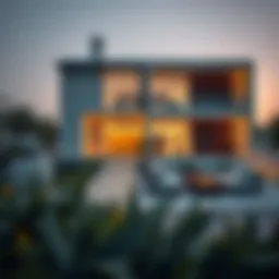 Luxury villa in West Al Deira showcasing modern architecture