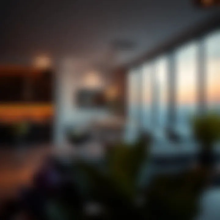 Trendy co-living space in Dubai