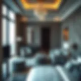 Luxurious room interior in Dubai