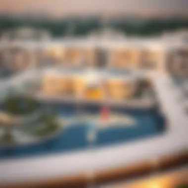 Strategic Location of Villanova in Dubai Map highlighting Villanova's strategic location in Dubai