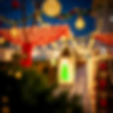 Emirati Holiday Decorations: Cultural Significance Traditional Emirati decorations enhancing the holiday spirit