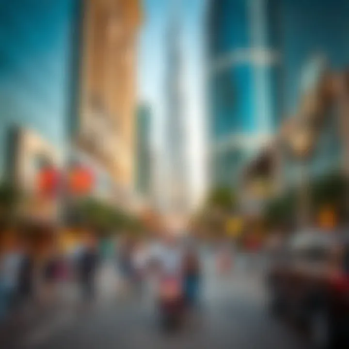 Vibrant lifestyle and attractions near hotel apartments in Downtown Dubai