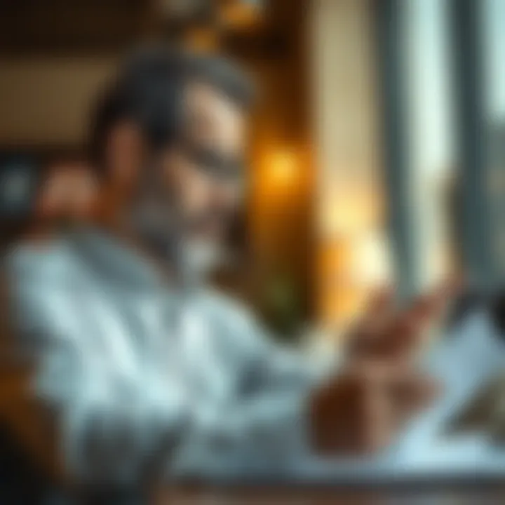 Strategic Investment Insights in Real Estate Investor analyzing real estate opportunities