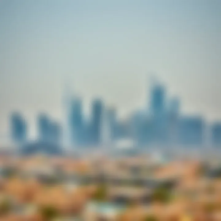 Dubai Skyline Featuring Laya Developers' Projects Stunning skyline view of Dubai with Laya's projects