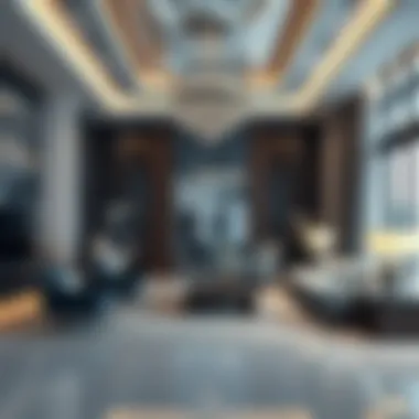 Modern Elegance in Dubai Luxury Homes Luxurious interior design showcasing modern elegance