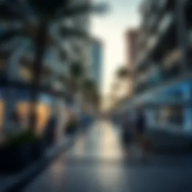 Vibrant community spaces surrounding Marina Plaza