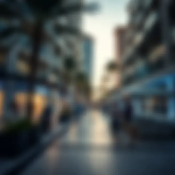 Vibrant community spaces surrounding Marina Plaza