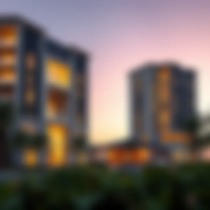 Elegant architectural designs reflecting modern luxury