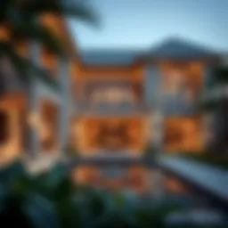 Luxury property showcasing stunning architecture in UAE
