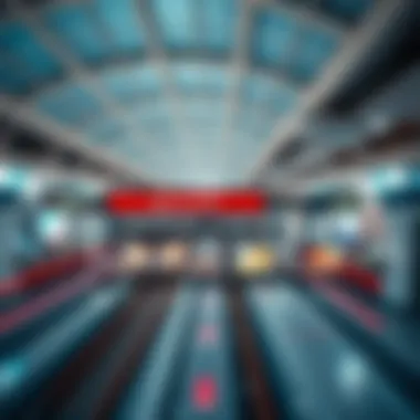 Map of Metro Dubai showing key stations