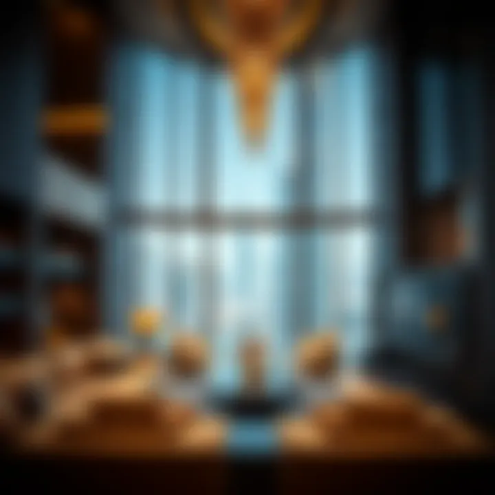 Luxurious living space inside Metropolis Tower