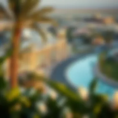 Breathtaking Meydan Community Luxurious community landscape of Meydan