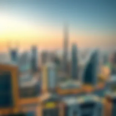 Stunning skyline view of Dubai showcasing Misk 2