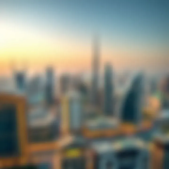 Stunning skyline view of Dubai showcasing Misk 2