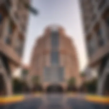 Architectural Excellence: The Nasser Rashid Lootah Building Architectural view of the Nasser Rashid Lootah Building showcasing its unique design