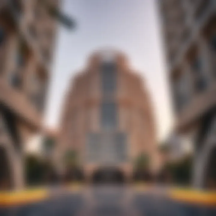 Architectural Excellence: The Nasser Rashid Lootah Building Architectural view of the Nasser Rashid Lootah Building showcasing its unique design