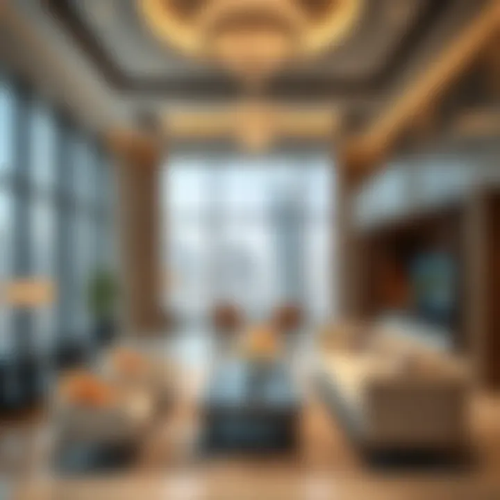 Luxurious Interiors: Inside the Nasser Rashid Lootah Building Interior features highlighting luxury amenities within the building