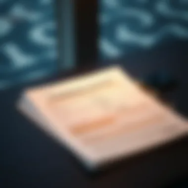 A detailed view of the freelance license application document