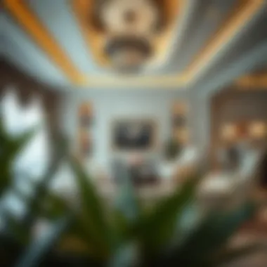 Lavish interior of a luxury property in Dubai