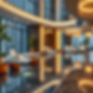 Luxury Amenities at Pinnacle Building Luxurious amenities offered within Pinnacle Building