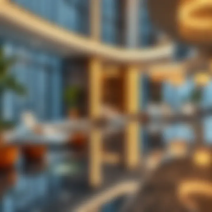 Luxury Amenities at Pinnacle Building Luxurious amenities offered within Pinnacle Building