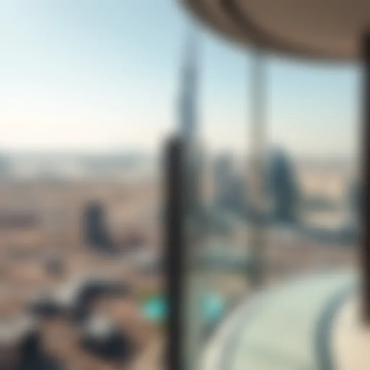 Breathtaking Views from Pinnacle Building Scenic view of Al Barsha and its surroundings