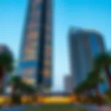 Architectural Marvel of Sidra Tower Stunning exterior view of Sidra Tower