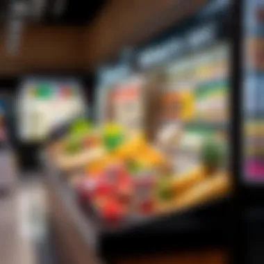 Gourmet selection of international products available at Spinneys DIFC