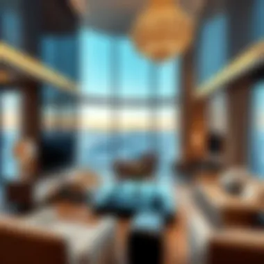 Elegant Interiors of The Address Sky View Luxurious interior showcasing modern living spaces in The Address Sky View