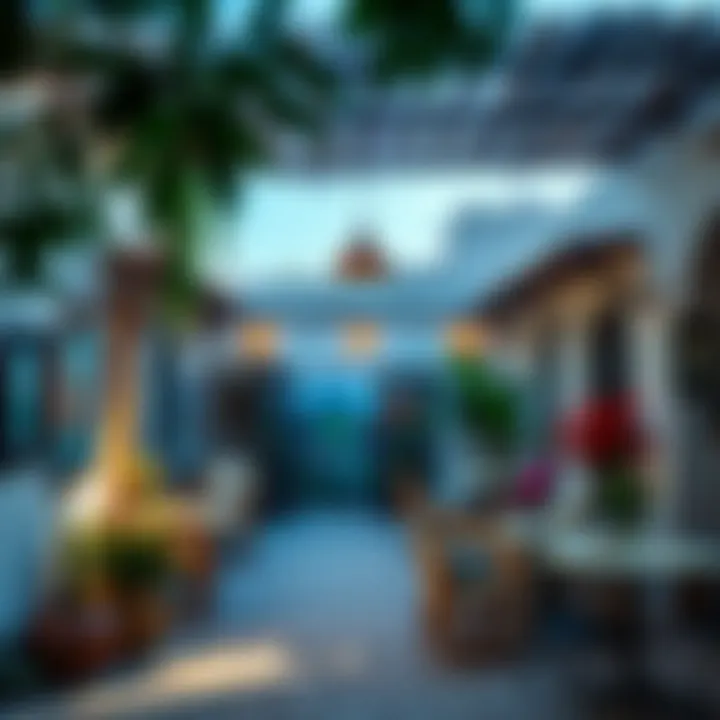 Vibrant community spaces in Al Rowdah filled with local art and culture