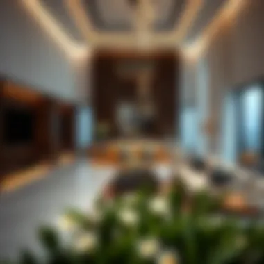 Elegant interior showcasing modern amenities