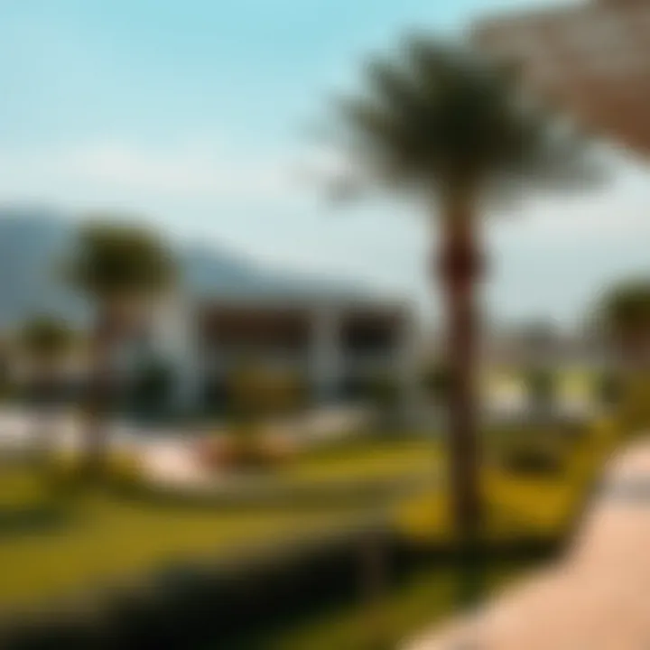Stunning landscape and recreational facilities