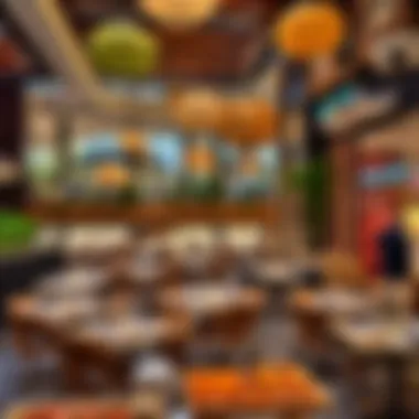 Culinary Delights at Dubai Hills Mall Diverse dining options within the mall featuring gourmet cuisine