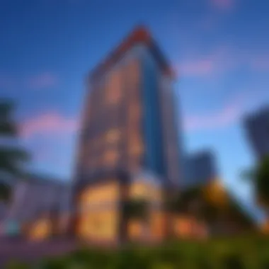 Modern Architectural Design of Trio 2 Tower Exterior view of Trio 2 Tower showcasing its modern architecture