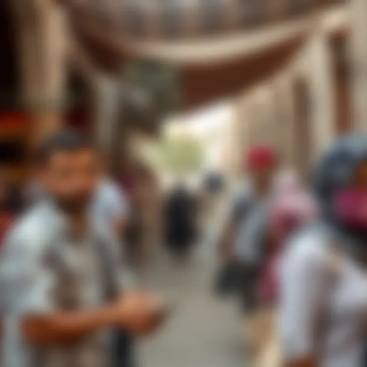 Vibrant Community Life in Umm Al Ramool Community events in Umm Al Ramool emphasizing local engagement