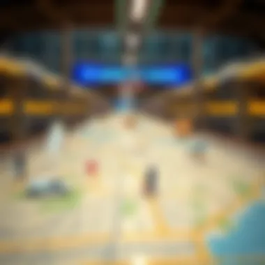 Strategic Location Map of Al Jaddaf Metro Station Map highlighting Al Jaddaf Metro Station's strategic location in Dubai