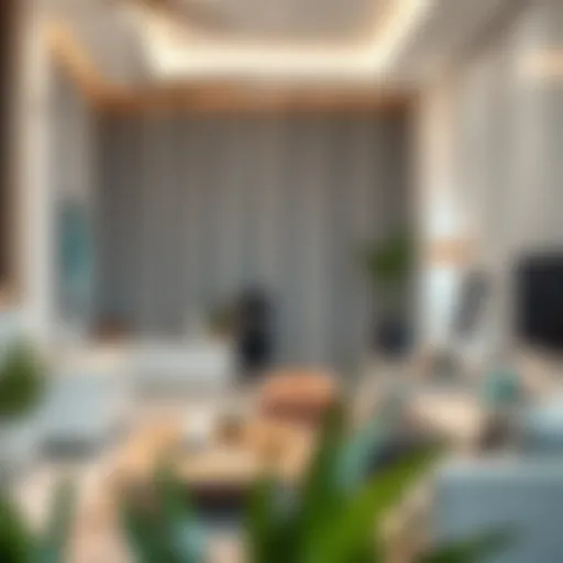 A modern home in Dubai showcasing energy-efficient utilities