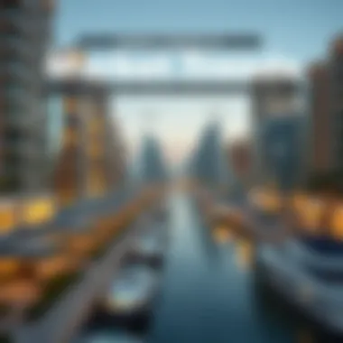 Market Trends in Dubai Creek Harbour Infographic depicting market trends and investment potentials in Dubai Creek Harbour