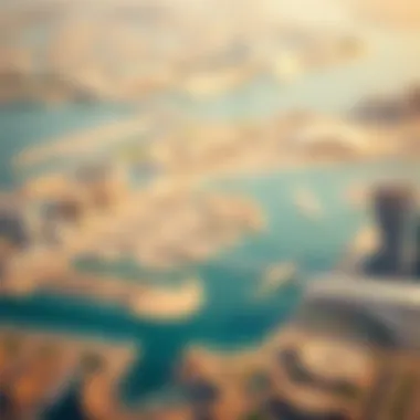 Strategic Location of Dubai Creek Harbour Map highlighting the strategic location of Dubai Creek Harbour within Dubai