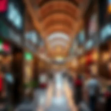 Diverse Retail Offerings at جميرا مول Vibrant retail space filled with diverse shopping options at جميرا مول