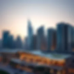 Dubai skyline showcasing modern architecture