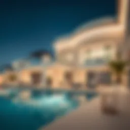 Elegant property showcasing luxury rental in Dubai