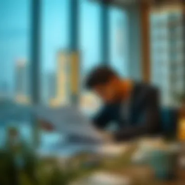 Market Analysis: An Investor's Guide to Rental Income Investor analyzing market trends with financial documents