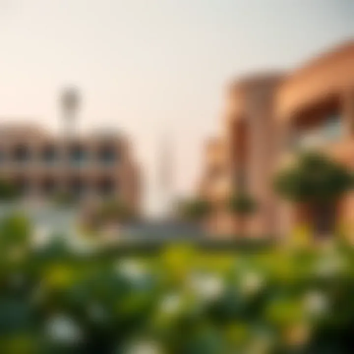 Amenities in Satwa highlighting local parks, community centers, and shopping areas.